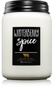 Milkhouse Candle Co. Farmhouse Winterberry Spice mirisna svijeća 737 g