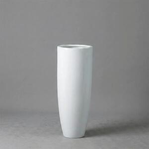 Ukrasna tegla za cvijeće Pure Royal 80×40 cm white - Bijela - 71 - 90 cm - Fiberglass - 31 do 50cm
