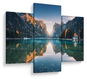 Slika - Gorsko jezero (90x60 cm)