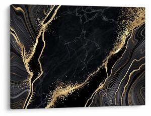 Slika zlatne apstrakcije (70x50 cm)