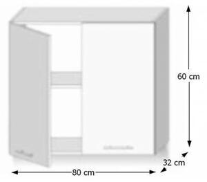 Zondo.hr Gornji kuhinjski ormarić Lilouse G 80 . 788623