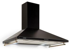 Klarstein Victoria 90, kuhinjska napa, 90 cm, retro dizajn, 644 m³/h, 2 LED svjetla
