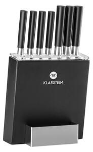 Klarstein Kitano, 8-dijelni set noževa sa stalkom, 7 noževa, čelik, luksuzni drveni stalak
