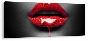 Slika ženskih usana (120x50 cm)