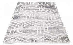 Tepih svijetlog dizajna s geometrijskim uzorkom Širina: 120 cm | Duljina: 170 cm