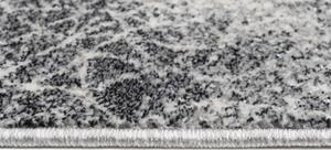 Sivi dizajnerski tepih s nježnim uzorkom Širina: 80 cm | Duljina: 150 cm