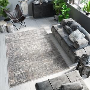 Dizajnerski moderan tepih s uzorkom u smeđim nijansama Širina: 120 cm | Duljina: 170 cm