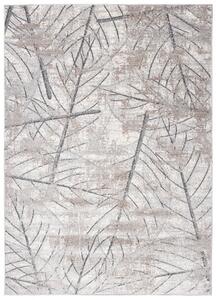 Moderan bež tepih s motivom nježnog lišća Širina: 80 cm | Duljina: 150 cm