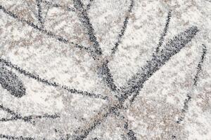 Moderan bež tepih s motivom nježnog lišća Širina: 80 cm | Duljina: 150 cm