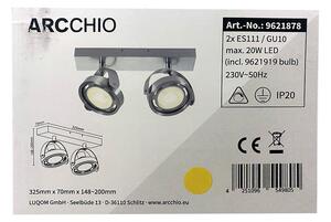 Arcchio - LED Prigušiva reflektorska svjetiljka MUNIN 2xES111/GU10/11,5W/230V