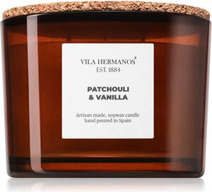 Vila Hermanos Apothecary Patchouli & Vanilla mirisna svijeća 350 g