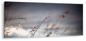 Slika - Livadsko cvijeće uz jezero (120x50 cm)