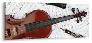 Slika - Glazbeni instrumenti (120x50 cm)