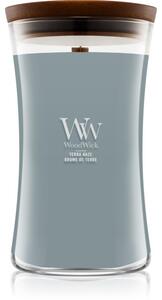 Woodwick Terra Haze mirisna svijeća s drvenim fitiljem 610 g