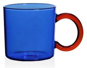 Plava staklena šalica 300 ml – Hermia