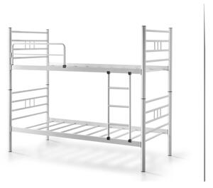 Bijeli dječji krevet na kat 90x190 cm R70 – Kalune Design