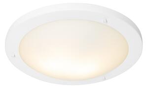 Moderna stropna svjetiljka bijela 41 cm IP44 - Yuma