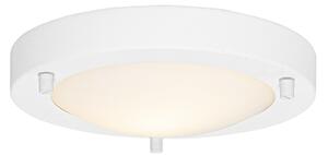 Moderna stropna svjetiljka bijela 18 cm IP44 - Yuma
