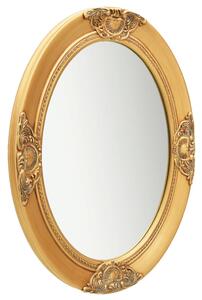 VidaXL Zidno ogledalo u baroknom stilu 50 x 70 cm zlatno
