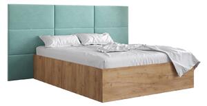 Zondo Bračni krevet s tapeciranim uzglavljem 160 cm. 1045935