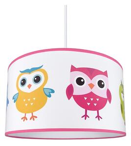 Dječji luster na sajli OWLS 1xE27/60W/230V