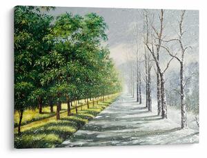 Slika - Zima ili ljeto (70x50 cm)