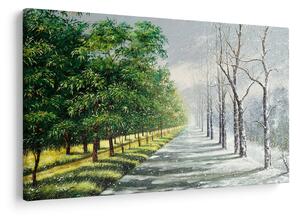Slika - Zima ili ljeto (90x60 cm)