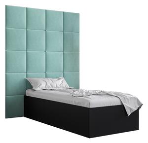 Zondo Jednostruki krevet s tapeciranim uzglavljem 90 cm. 1045961
