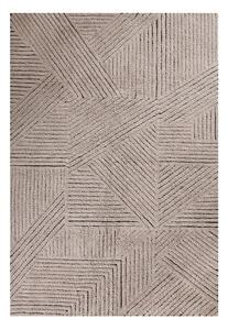 Svjetlo smeđi periv/ručno rađen vunen tepih 170x240 cm Golden Coffee – Lorena Canals