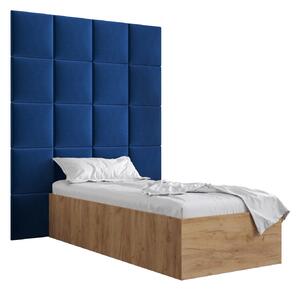 Zondo Jednostruki krevet s tapeciranim uzglavljem 90 cm. 1045971