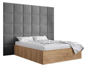 Zondo Bračni krevet s tapeciranim uzglavljem 160 cm. 1045992