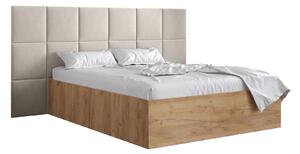 Zondo Bračni krevet s tapeciranim uzglavljem 160 cm. 1046037