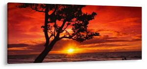 Slika - Zalazak sunca (120x50 cm)