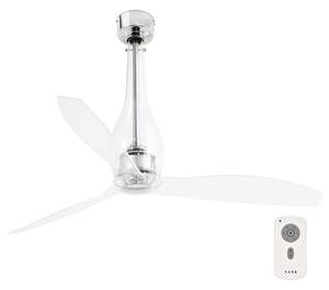 FARO 33381 - Stropni ventilator ETERFAN prozirna + daljinski upravljač