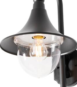Klasična vanjska zidna svjetiljka crna IP44 - Daphne