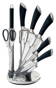 BerlingerHaus - Set noževa od nehrđajućeg čelika u stalku 7 kom srebrna/crna