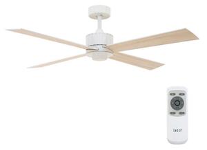 Lucci air 213171 - LED Stropni ventilator NEWPORT drvo/bijela/bež + DU