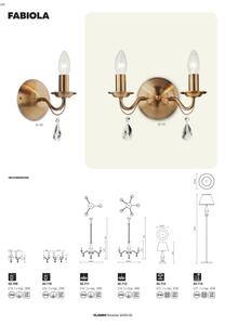 Redo 02-713 - Stolna lampa FABIOLA 1xE27/28W/230V