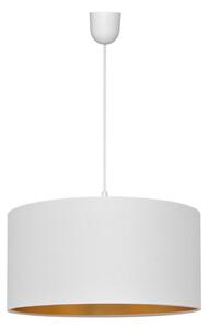 Luster na sajli ALBA 1xE27/60W/230V pr. 40 cm bijela/zlatna