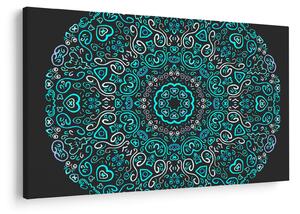 Slika ornamentalne apstrakcije (90x60 cm)