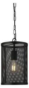 Searchlight - Luster na lancu FISHNET 1xE27/60W/230V crna