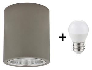 LED Stropna svjetiljka JUPITER 1xE27/6W/230V 120x98 mm