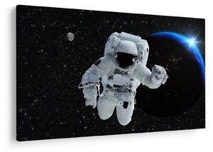 Slika - Astronaut u svemiru (90x60 cm)