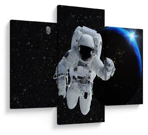 Slika - Astronaut u svemiru (90x60 cm)