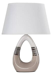 Stolna lampa ROMANO 1xE27/60W/230V bijela/bež