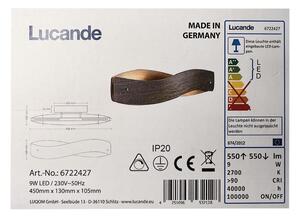 Lucande - LED Zidna svjetiljka LIAN LED/9W/230V