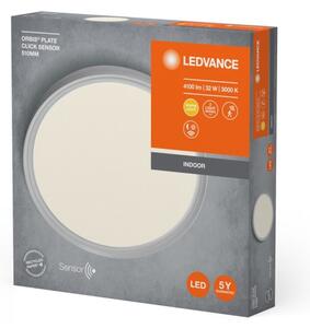 Ledvance - LED Stropna svjetiljka sa senzorom PLATE LED/32W/230V 3000K