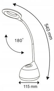 LED RGB Prigušiva stolna lampa na dodir GALACTIC LED/5W/230V 1800 mAh