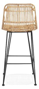Prirodni bar stolica Kokoon Liano Mini, visina sjedala 65 cm