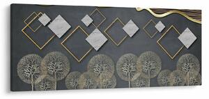 Slika apstrakcije (120x50 cm)